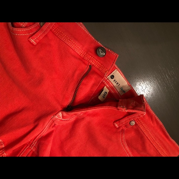 ROXY Coral Denim Shorts - Picture 4 of 5